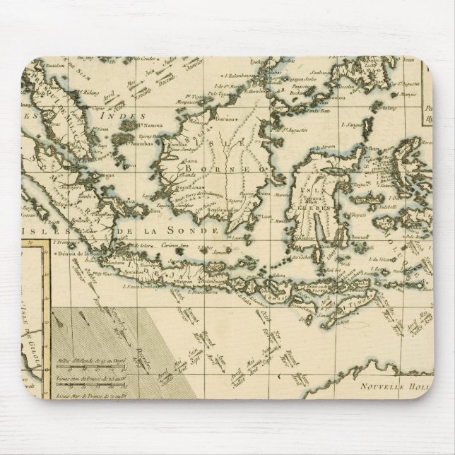 Indonesia and the Philippines Mouse Pad (Front)