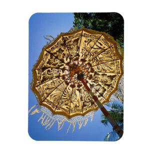 Indonesia, Bali   Temple Umbrella Magnet