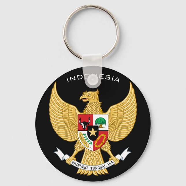 indonesia emblem keychain (Front)