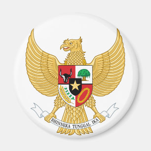 indonesia emblem magnet
