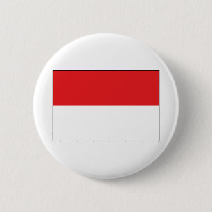 Indonesia Flag 2 Inch Round Button