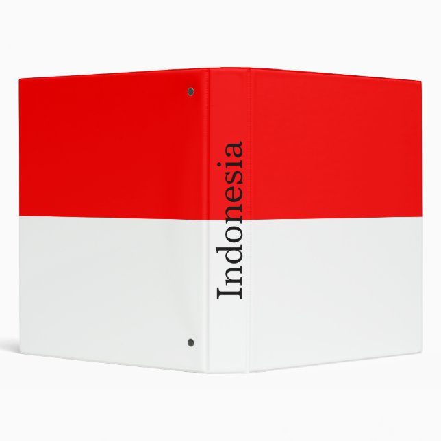 Indonesia Flag Binder (Background)