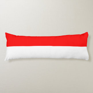 Indonesia Flag Body Pillow