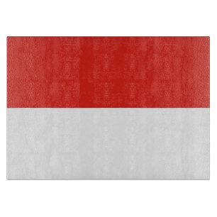 Indonesia flag cutting board