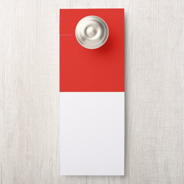 Indonesia flag door hanger (On Knob)