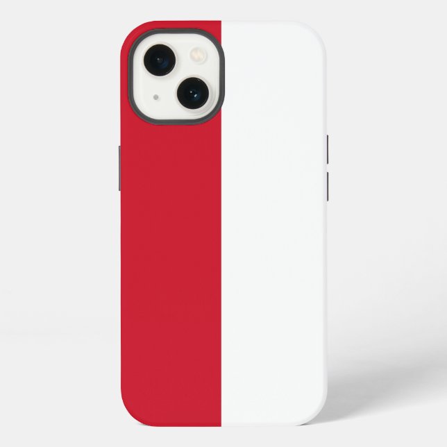 Indonesia Flag iPhone Case (Back)
