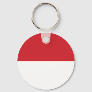 Indonesia flag keychain