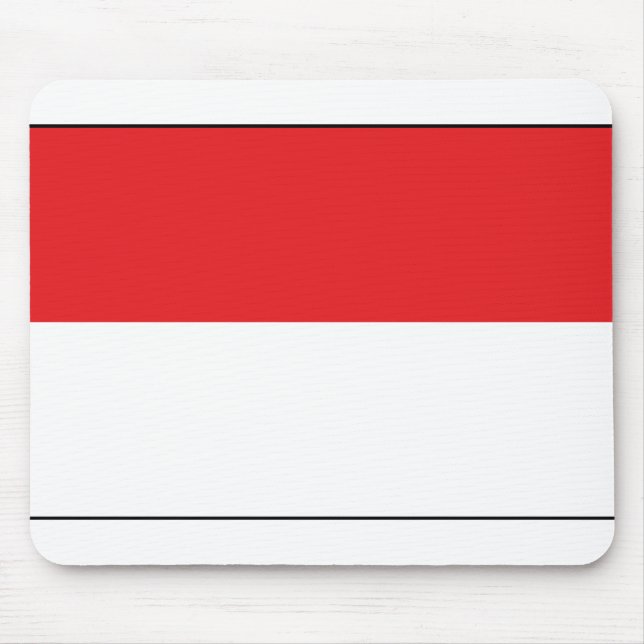 Indonesia Flag Mouse Pad (Front)