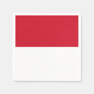 Indonesia flag  napkin