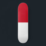 Indonesia Flag Skateboard<br><div class="desc">Flag of Indonesia.</div>