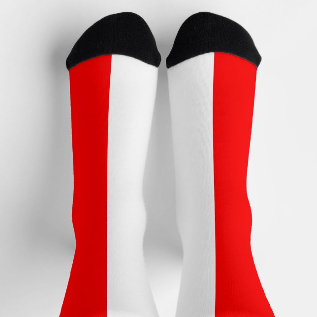 Indonesia Flag Socks (Top)