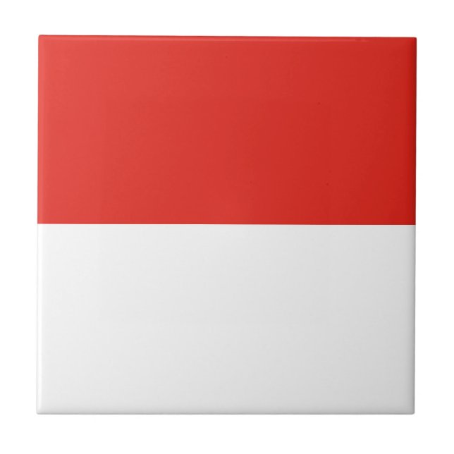Indonesia flag tile (Front)