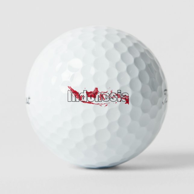 Indonesia Golf Balls (Front)