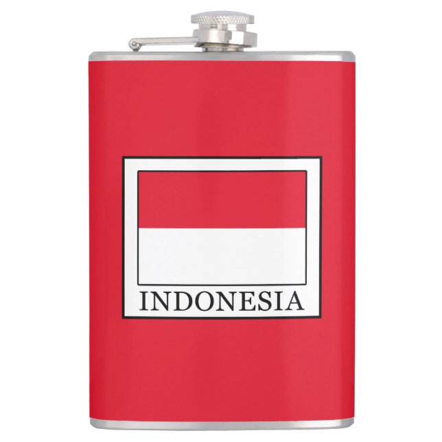 Indonesia Hip Flask (Front)