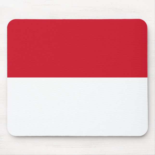 Indonesia (Indonesian) Flag Mouse Pad (Front)