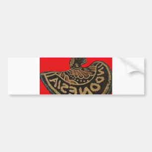 Indonesia Javanese Shadow Puppet Cultural Art Bumper Sticker