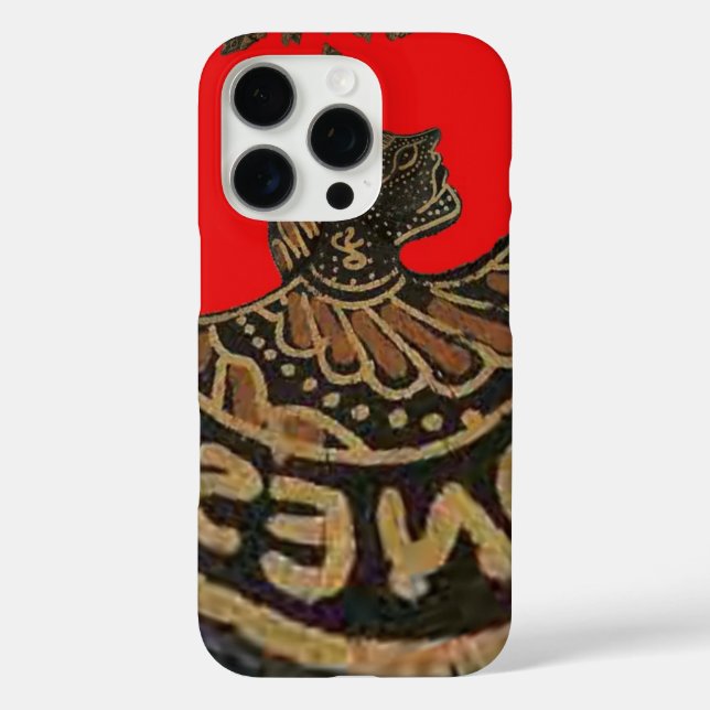 Indonesia Javanese Shadow Puppet Cultural Art Case-Mate iPhone Case (Back)