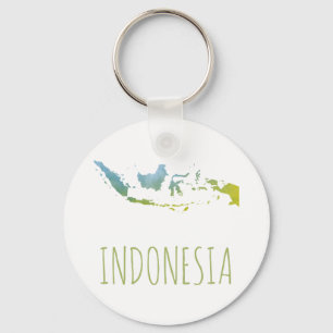 Indonesia Keychain