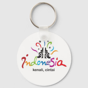 Indonesia Keychain