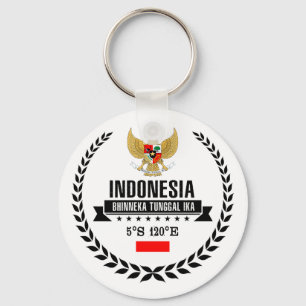 Indonesia Keychain