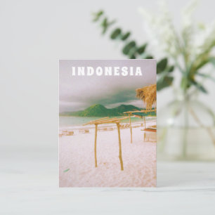 Indonesia Lombok Tropical Paradise Print  Holiday Postcard