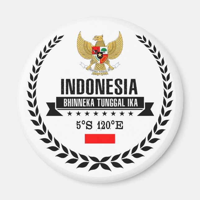 Indonesia Magnet (Front)
