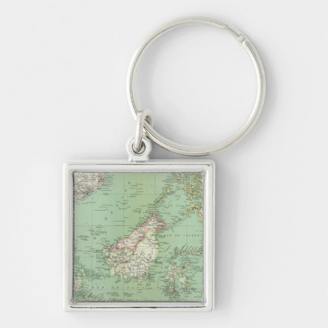 Indonesia, Malaysia Keychain (Front)