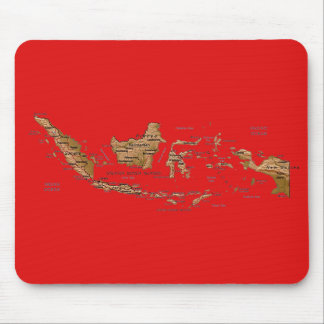 Indonesia Map Mousepad