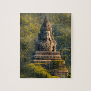 Indonesia Mountain Buddha Jigsaw Puzzle