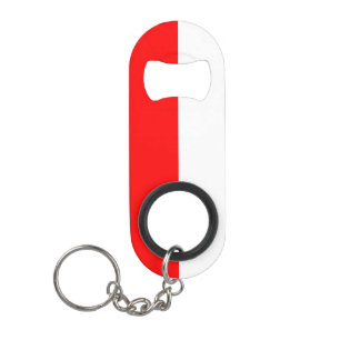 Indonesia National Pride Patriotic Keychain Bottle Opener
