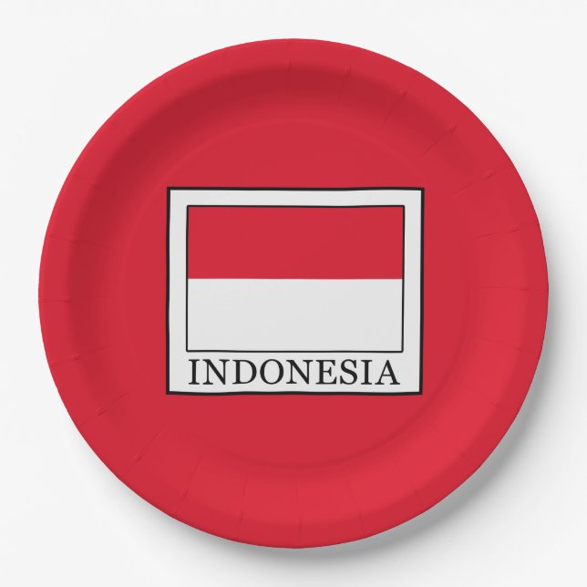 Indonesia Paper Plate (Front)
