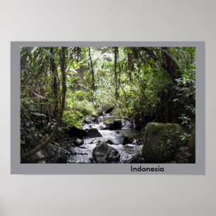 Indonesia Scene Poster