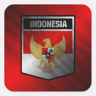 Indonesia Square Sticker