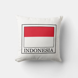 Indonesia Throw Pillow