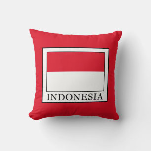 Indonesia Throw Pillow