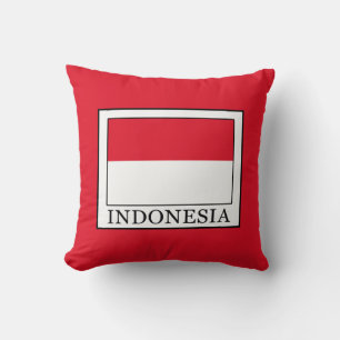 Indonesia Throw Pillow