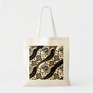 Indonesian & Balinese Art Design Tote Bag