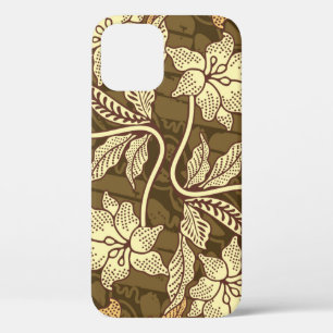 Indonesian batik motifs with flora and fauna patte iPhone 12 case