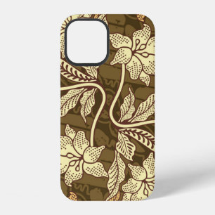 Indonesian batik motifs with flora and fauna patte iPhone 12 case