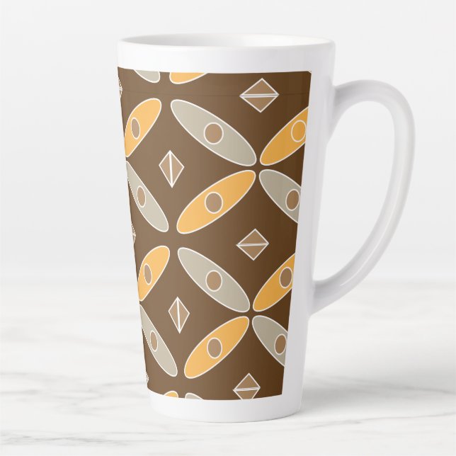 Indonesian Batik Pattern Mug (Right)