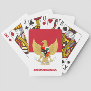 Indonesian Flag Games, Indonesia Playing Cards