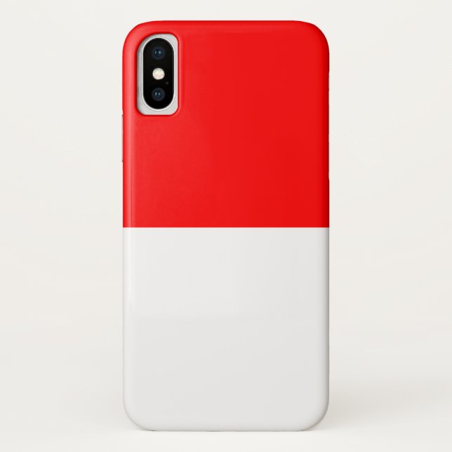 Indonesian Flag (Indonesia) Case-Mate iPhone Case (Back)