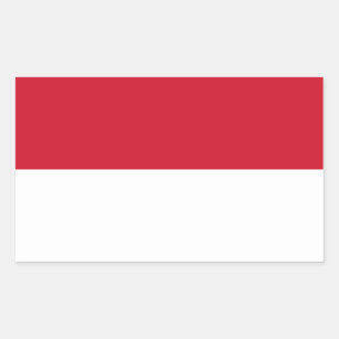 Indonesian flag Stickers