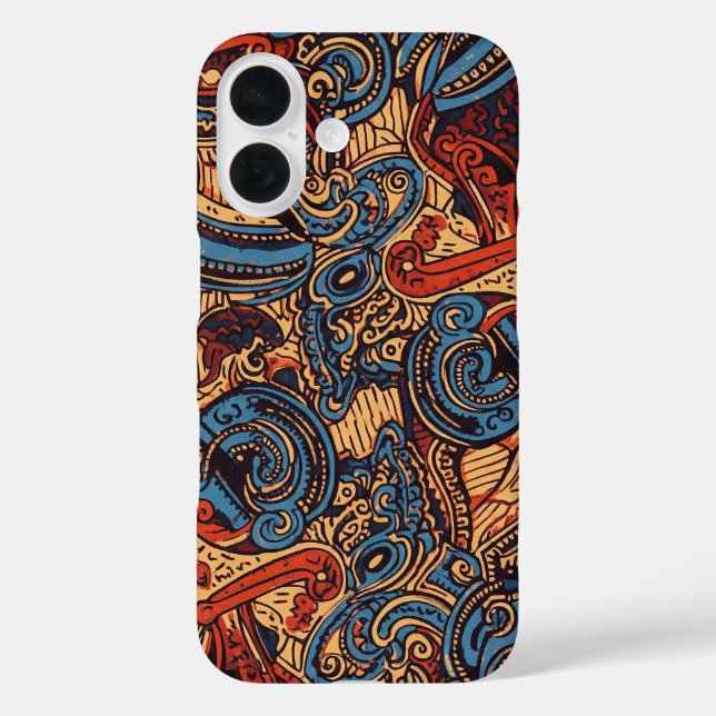Indonesian indigenous art design Case-Mate iPhone case (Back)