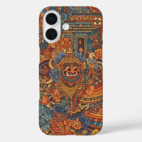 Indonesian indigenous hindu art design