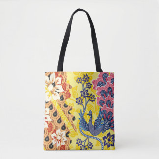 Indonesian motifs with very effective plan tote bag