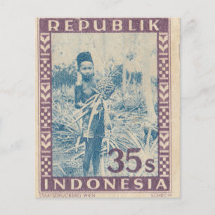 Indonesian postage stamp