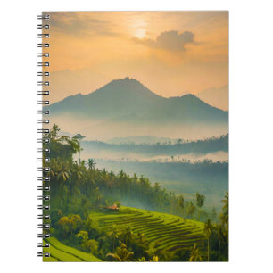 Indonesian Sunset Notebook