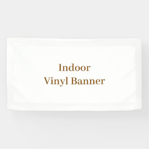 Indoor 1.6' x 3' Vinyl Banner