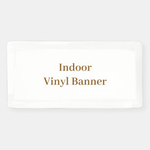 Indoor 1' x 2' Vinyl Banner